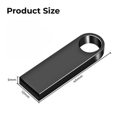 USB Flash Drive 128GB Metal Pendrive 32GB