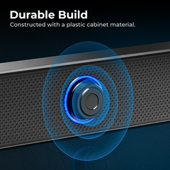 USB Powered Soundbar PC TV Laptop Gaming Audio