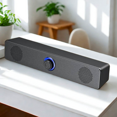 USB Powered Soundbar PC TV Laptop Gaming Audio