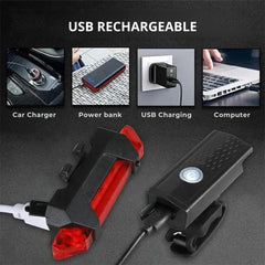USB Rechargeable Bike Taillight – 4 Modes, Easy Install