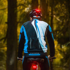USB Rechargeable Red Bike Tail Light for Night Safety