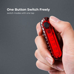 USB Rechargeable Red Bike Tail Light for Night Safety