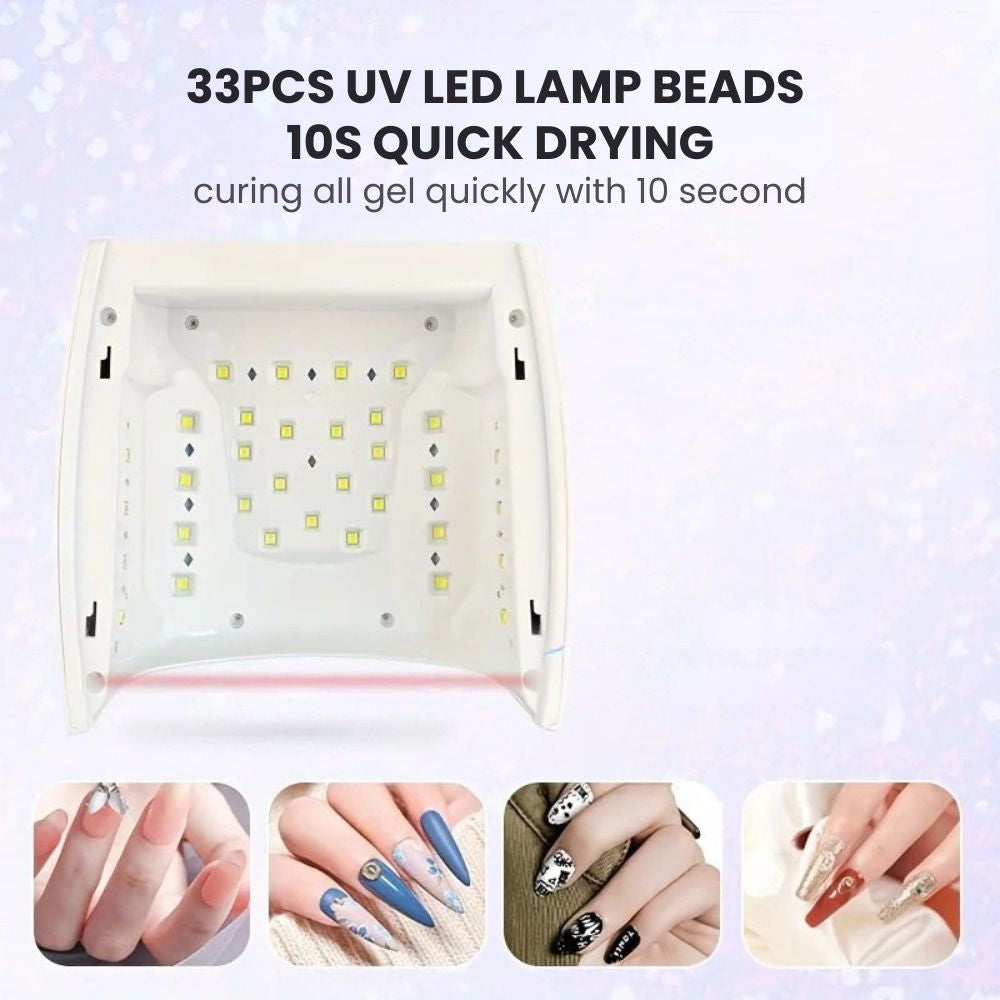 UV LED Nail Lamp 46W – Professional Gel Nail Dryer - quick dry