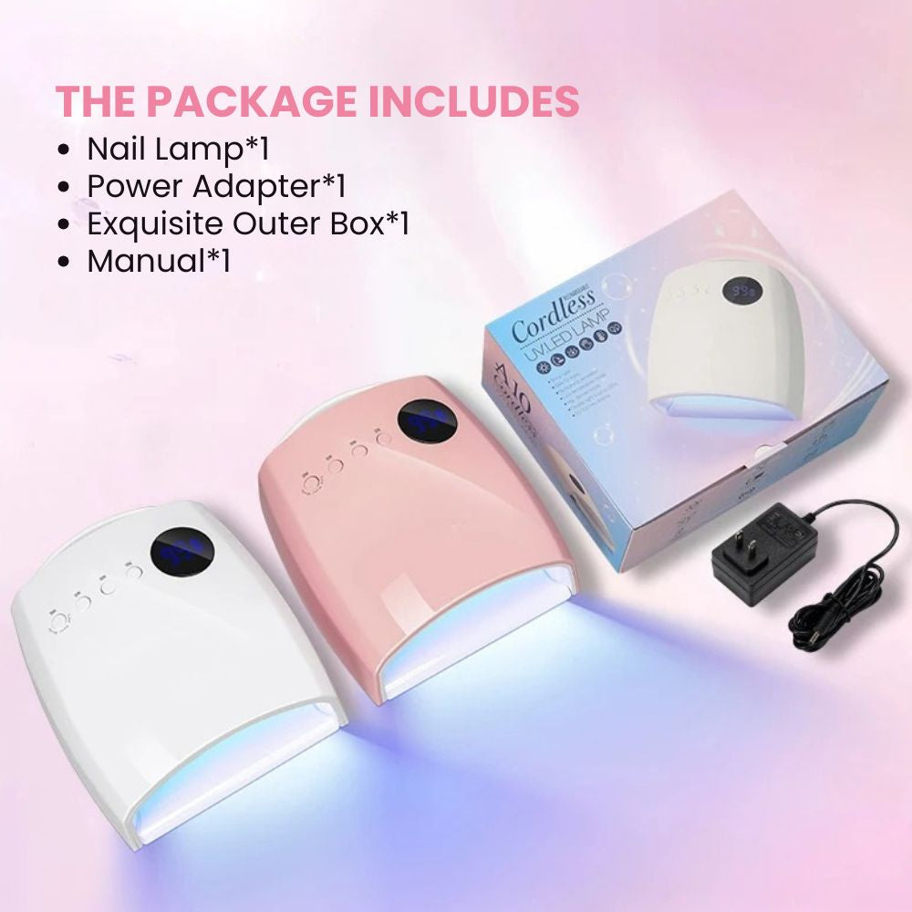 UV LED Nail Lamp 46W – Professional Gel Nail Dryer - include