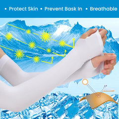 UV Protection Arm Sleeves for Driving & Sports