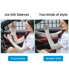 UV Protection Arm Sleeves for Driving & Sports