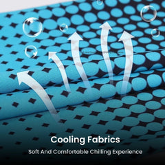 UV Protection Cooling Arm Sleeves & Face Towel Set