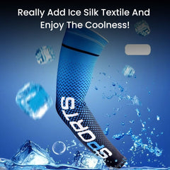 UV Protection Cooling Arm Sleeves & Face Towel Set