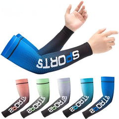 UV Protection Cooling Arm Sleeves & Face Towel Set