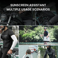 UV Protection Ice Silk Arm Sleeves – Cooling Sports Cover