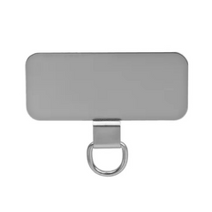 Ultra-Thin Phone Lanyard Patch with Metal Ring Holder