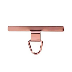 Ultra-Thin Phone Lanyard Patch with Metal Ring Holder