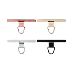 Ultra-Thin Phone Lanyard Patch with Metal Ring Holder