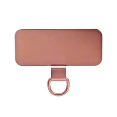 Ultra-Thin Phone Lanyard Patch with Metal Ring Holder
