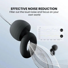 Ultra Soft Silicone Noise-Reducing Loop Earplugs