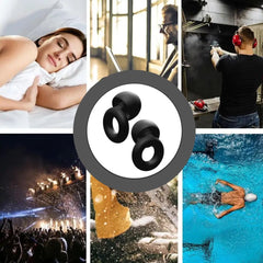 Ultra Soft Silicone Noise-Reducing Loop Earplugs