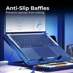 High-Power Laptop Cooler Pad with 12 Fans RGB