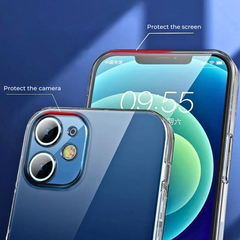 Ultra Thin Clear Soft iPhone 16 15 14 Pro Max Case