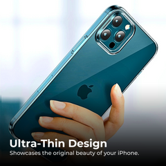 Ultra Thin Clear Soft iPhone 16 15 14 Pro Max Case
