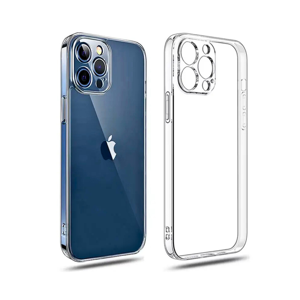 Ultra Thin Clear Soft iPhone 16 15 14 Pro Max Case