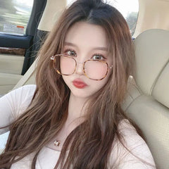 Ultralight Green Frame Blue Light Glasses for Women