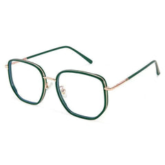 Ultralight Green Frame Blue Light Glasses for Women