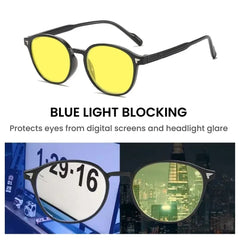 Ultralight Night Vision Glasses with Yellow Lenses