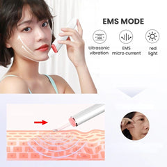 Ultrasonic Skin Scrubber — 24KHz Deep Pore Cleanser - mode