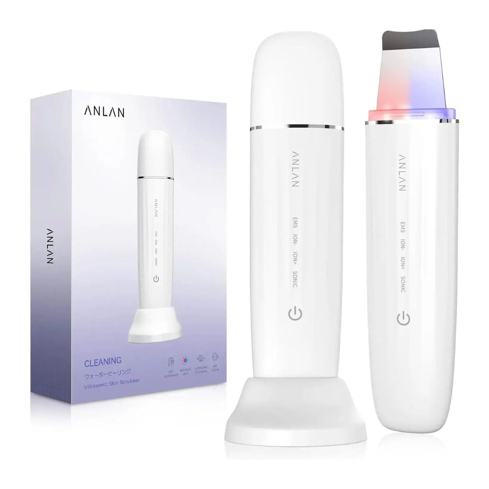 Ultrasonic Skin Scrubber — 24KHz Deep Pore Cleanser - skin scrubber