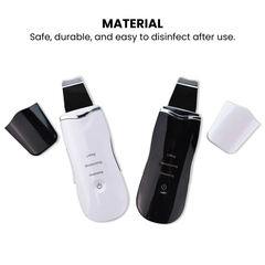 Ultrasonic Skin Scrubber Facial Spatula – 3-Mode Deep Clean