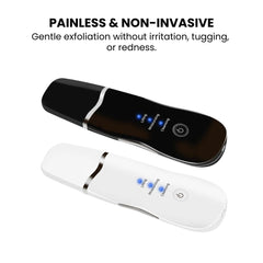 Ultrasonic Skin Scrubber Facial Spatula – 3-Mode Deep Clean - painless