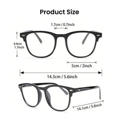 Unisex Square Anti Blue Light Glasses