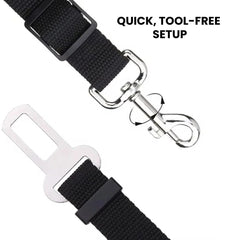 Universal Pet Car Seat Belt — Adjustable Safety Leash