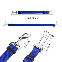 Universal Pet Car Seat Belt — Adjustable Safety Leash