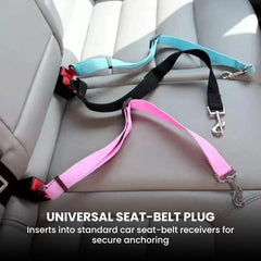 Universal Pet Car Seat Belt — Adjustable Safety Leash