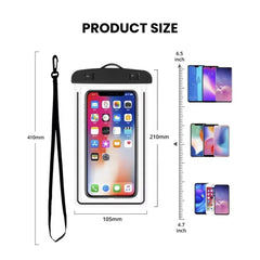 UniversalWaterproofPhonePouch_FitsUpto6.5__product size