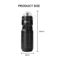 Universal Bike Bottle Cage with 750ml Water Bottle Set