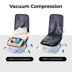 Vacuum Compressed Travel Backpack – Airline Approved