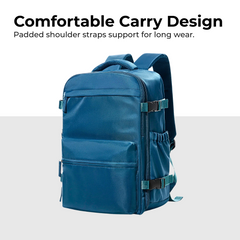 Vacuum Compressed Travel Backpack – Airline Approved