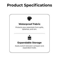 Vacuum Compressed Travel Backpack – Airline Approved
