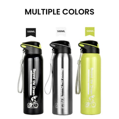 Vacuum Stainless Steel Cycling Water Bottle & Mug