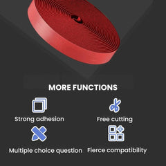 Silicone Cable Clip Organizer — 1 to 7 Slot Desk Clips