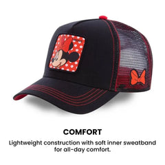 Vintage Animal Patch Trucker Cap — Mesh Snapback Hat