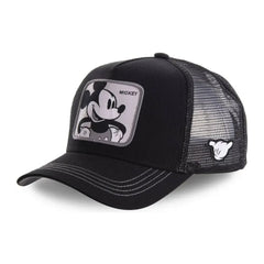 Vintage Animal Patch Trucker Cap — Mesh Snapback Hat