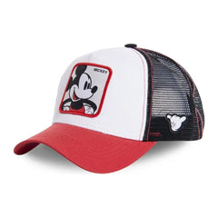 Vintage Animal Patch Trucker Cap — Mesh Snapback Hat