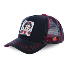 Vintage Animal Patch Trucker Cap — Mesh Snapback Hat