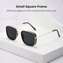 Vintage Square Sunglasses – UV400 Protection, Retro Eyewear