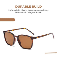 Vintage Square Sunglasses for Women