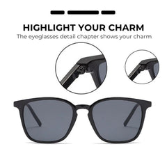 Vintage Square Sunglasses for Women