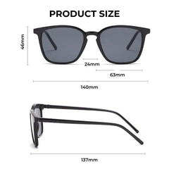 Vintage Square Sunglasses for Women